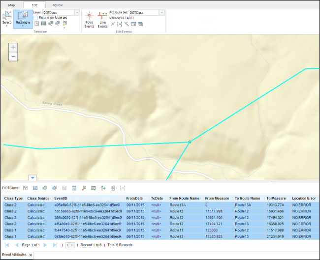 Event selection results Event selection results