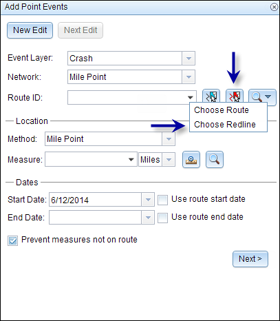 Choosing a redline Choosing a redline